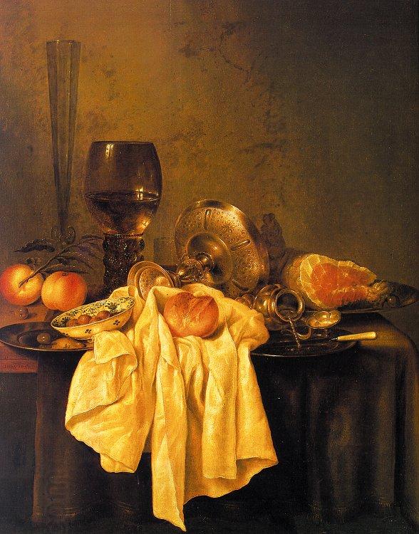 Willem Claesz Heda Still Life 001 oil painting picture